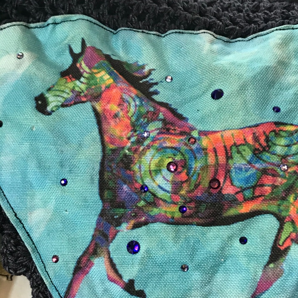 Custom earbonnet (for horses)